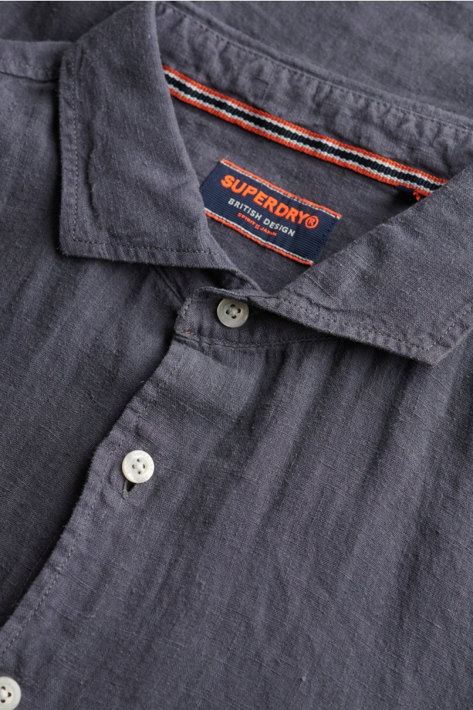 VACATION L S LINEN SHIRT M4010995A CASTLEROCK GREY